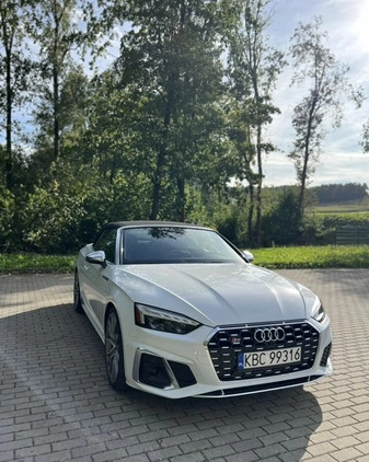 Audi S5 cena 209000 przebieg: 19500, rok produkcji 2021 z Stoczek Łukowski małe 191